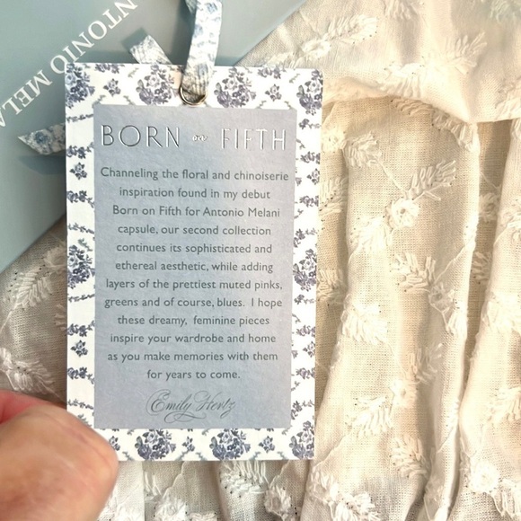 NWT,Antonio Melani X Born On Fifth
Harbor Island,Wrap-Around Swim Cover,Size M - Picture 7 of 14